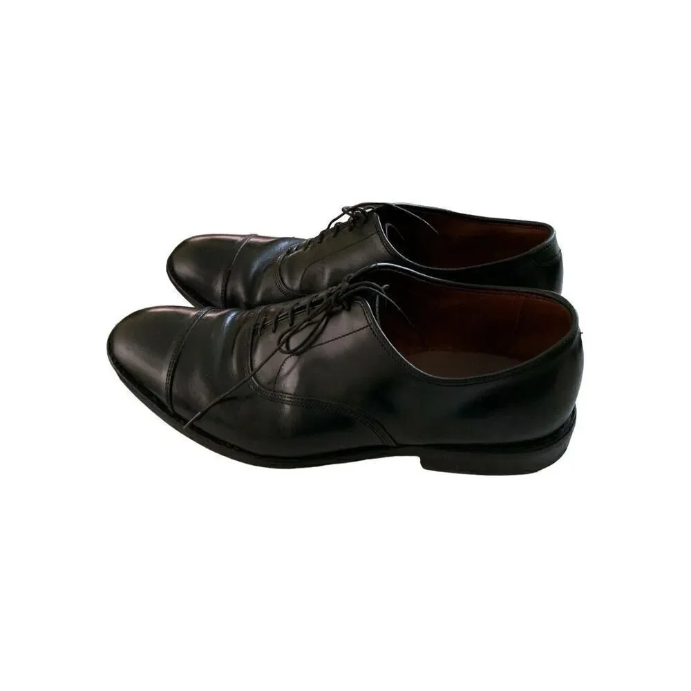 Allen Edmonds Park Avenue dress shoes black men's size 10.5
